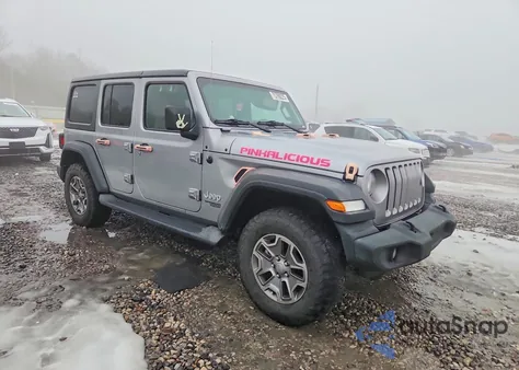 2019 Jeep Wrangler Unlimited Sport из США, поврежденный, VIN 1C4HJXDG1KW630562